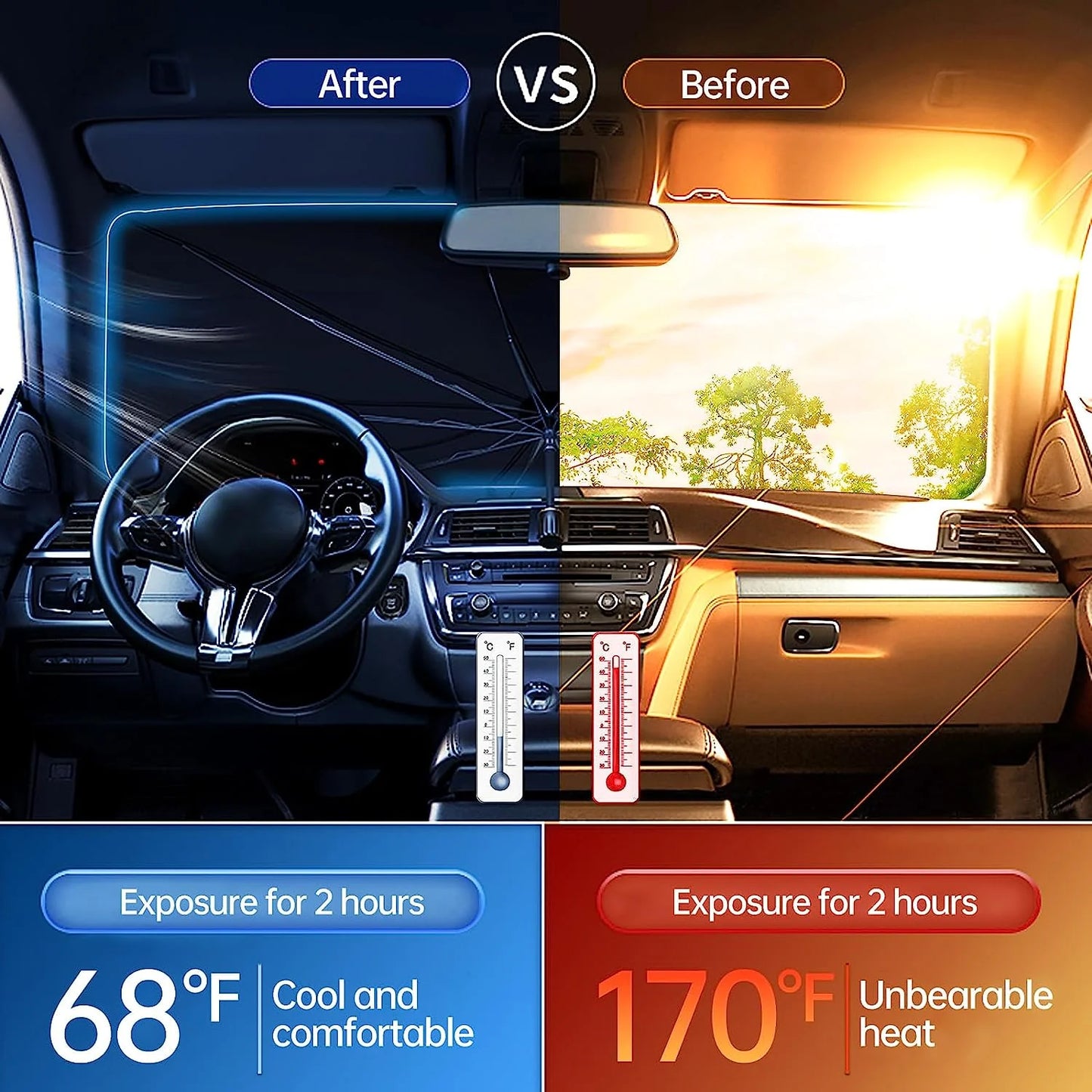 Car Umbrella – مظلة سيارة