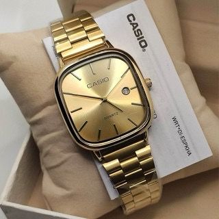 Casio Watch Gold + Gold – كاسيو ووتش ذهبي + ذهبي