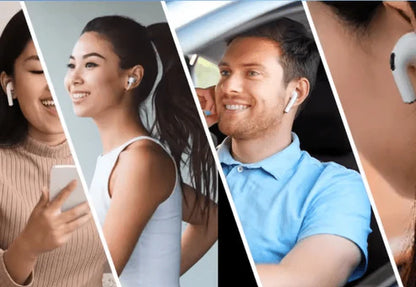 Airpods Wireless Earbuds | Deep Bass, Touch Control, 25H Playtime